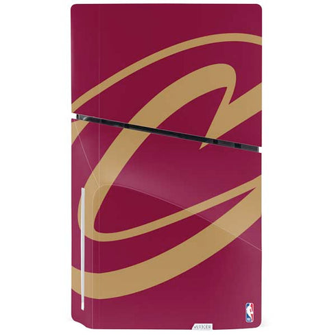 NBA Cleveland Cavaliers Large Logo PS5 Slim Disk Console Skin