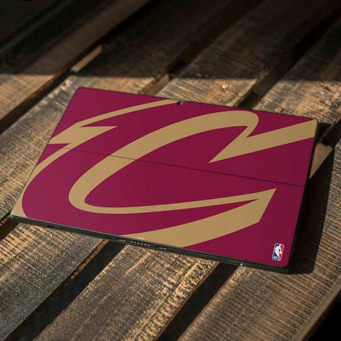NBA Cleveland Cavaliers Large Logo Surface Pro 7 Skin