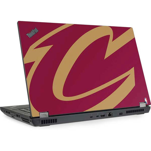 NBA Cleveland Cavaliers Large Logo Lenovo ThinkPad Skin