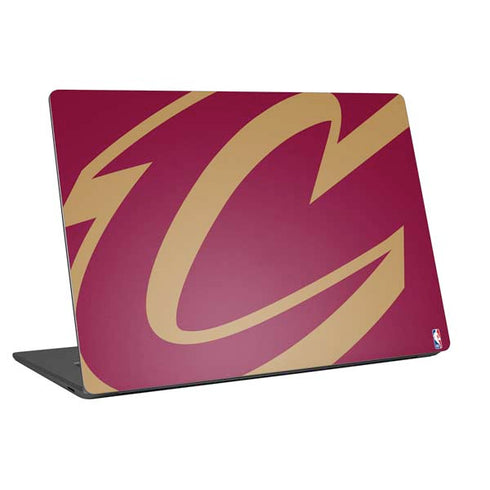 NBA Cleveland Cavaliers Large Logo Universal Laptop 13in (10.6 x 7.6in) Skin