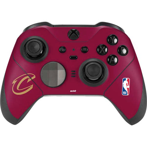 NBA Cleveland Cavaliers Large Logo Xbox Elite Wireless Controller Series 2 Skin
