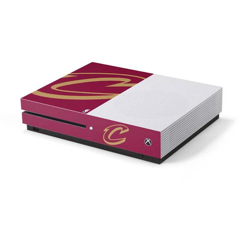 NBA Cleveland Cavaliers Large Logo Xbox One S Console Skin