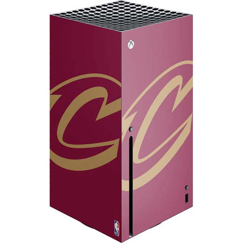 NBA Cleveland Cavaliers Large Logo Xbox Series X Console Skin