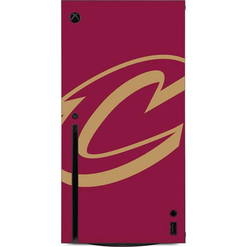 NBA Cleveland Cavaliers Large Logo Xbox Series X Console Skin
