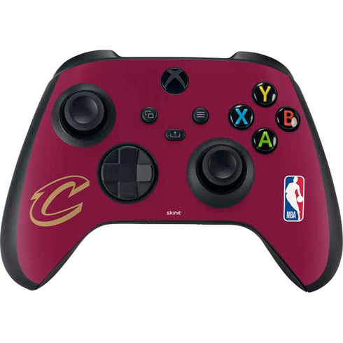 NBA Cleveland Cavaliers Large Logo Xbox Series X Controller Skin