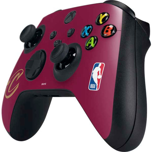 NBA Cleveland Cavaliers Large Logo Xbox Series X Controller Skin