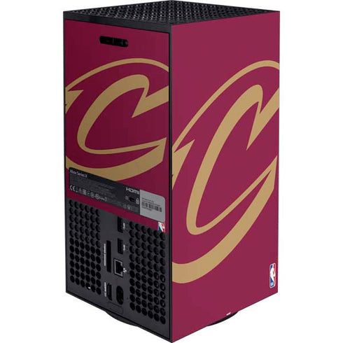 NBA Cleveland Cavaliers Large Logo XBox Series X Digital Edition Bundle Skin