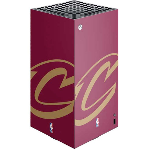 NBA Cleveland Cavaliers Large Logo XBox Series X Digital Edition Console Skin