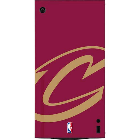 NBA Cleveland Cavaliers Large Logo XBox Series X Digital Edition Console Skin