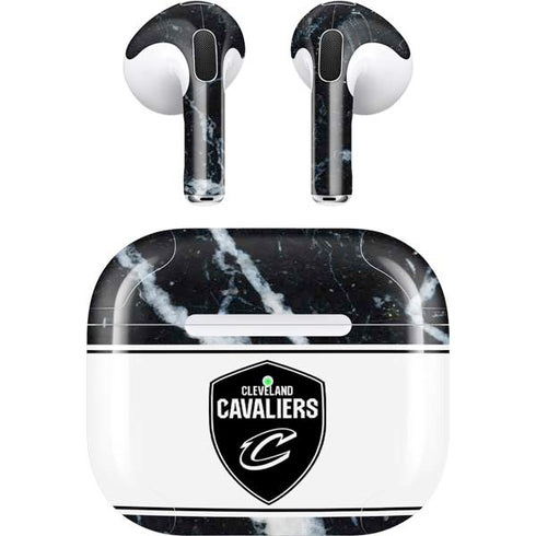 NBA Cleveland Cavaliers Marble Apple AirPods (3rd Gen 2021) Skin