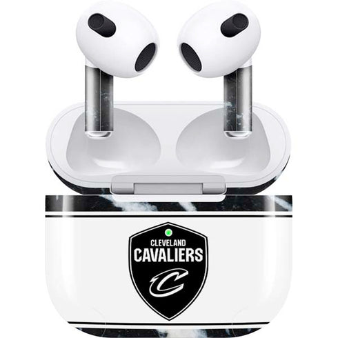NBA Cleveland Cavaliers Marble Apple AirPods (3rd Gen 2021) Skin