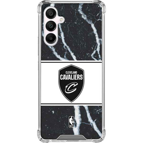 NBA Cleveland Cavaliers Marble Galaxy A16 5G Clear Case