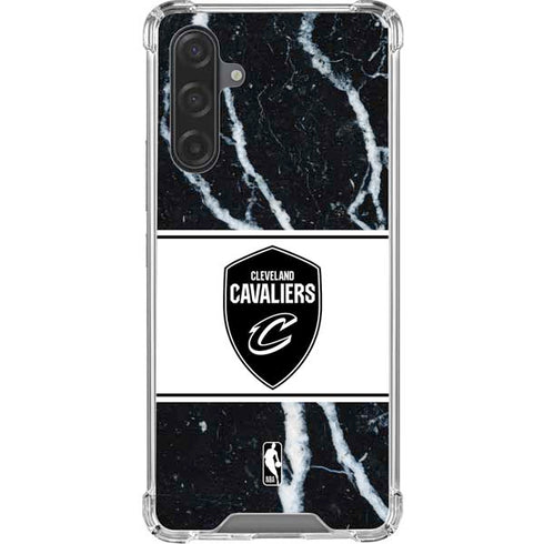 NBA Cleveland Cavaliers Marble Galaxy A17 Clear Case