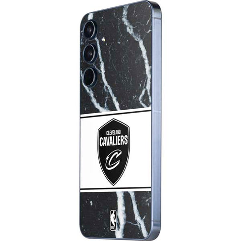 NBA Cleveland Cavaliers Marble Galaxy A55 5G Skin