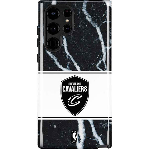 NBA Cleveland Cavaliers Marble Galaxy S23 Ultra Pro Case
