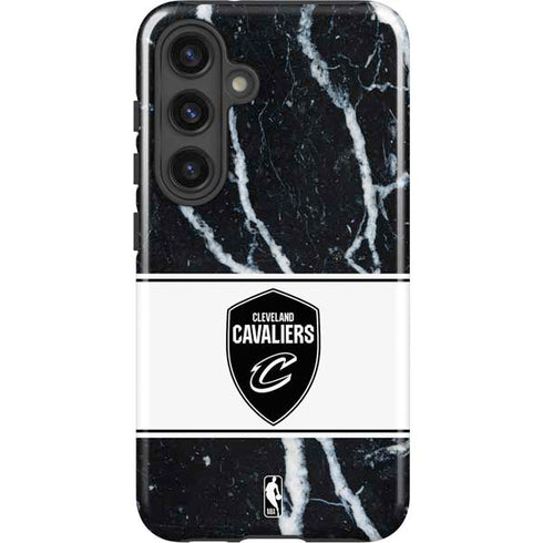 NBA Cleveland Cavaliers Marble Galaxy S25 Impact Case