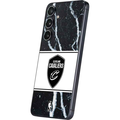NBA Cleveland Cavaliers Marble Galaxy S25 Plus Skin