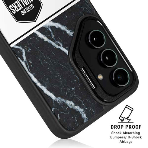 NBA Cleveland Cavaliers Marble Galaxy S25 Ultra Kickstand Case