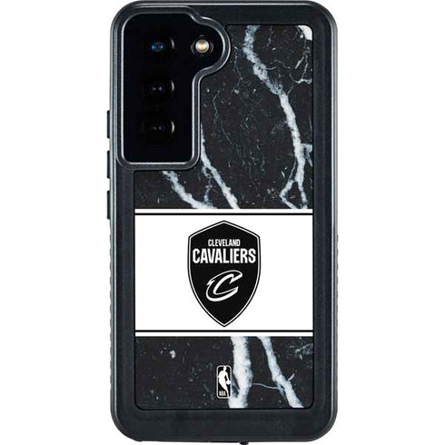 NBA Cleveland Cavaliers Marble Galaxy S24 Waterproof Case