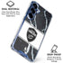 NBA Cleveland Cavaliers Marble Galaxy S25 Clear Case
