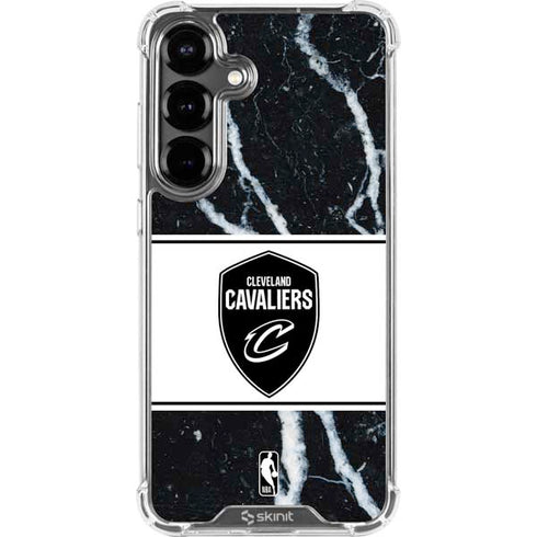NBA Cleveland Cavaliers Marble Galaxy S26 Clear Case