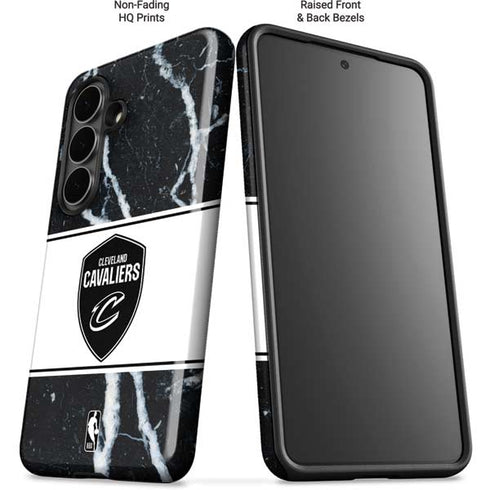NBA Cleveland Cavaliers Marble Galaxy S26 Impact Case