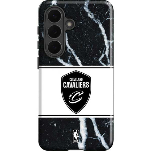 NBA Cleveland Cavaliers Marble Galaxy S26 Plus Impact Case