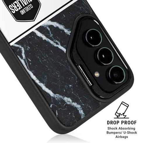 NBA Cleveland Cavaliers Marble Galaxy S26 Plus Kickstand Case