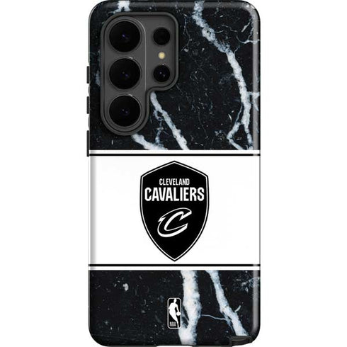 NBA Cleveland Cavaliers Marble Galaxy S26 Ultra Impact Case