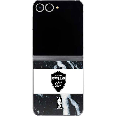 NBA Cleveland Cavaliers Marble Galaxy Z Flip6 Skin