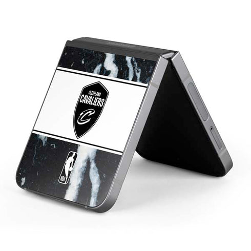 NBA Cleveland Cavaliers Marble Galaxy Z Flip6 Skin