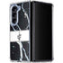 NBA Cleveland Cavaliers Marble Galaxy Z Fold5 5G Clear Case
