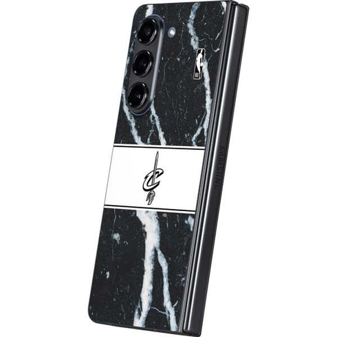 NBA Cleveland Cavaliers Marble Galaxy Z Fold5 5G Skin