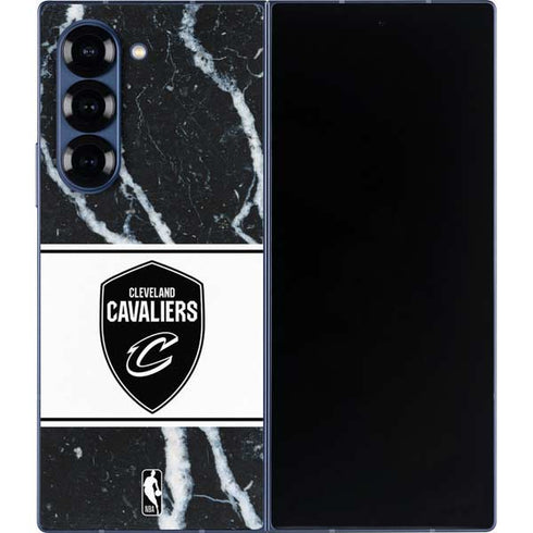 NBA Cleveland Cavaliers Marble Galaxy Z Fold6 Skin