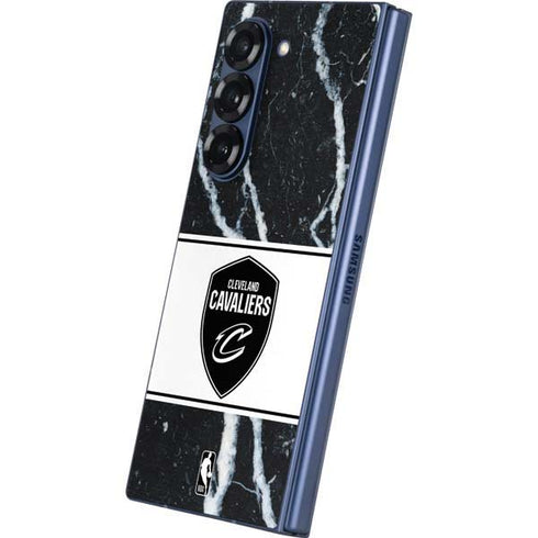 NBA Cleveland Cavaliers Marble Galaxy Z Fold6 Skin