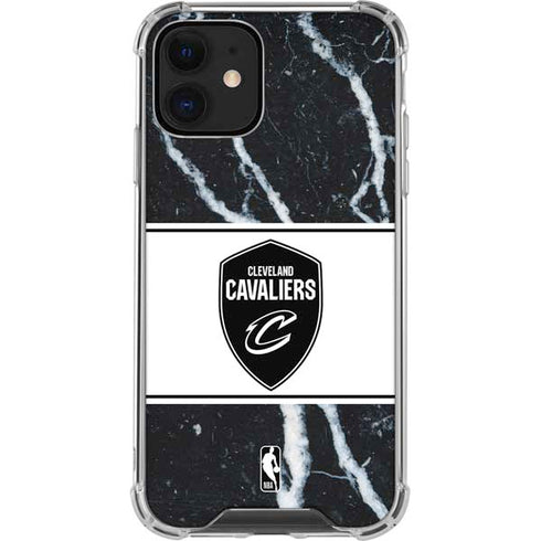 NBA Cleveland Cavaliers Marble iPhone 12 Mini Clear Case