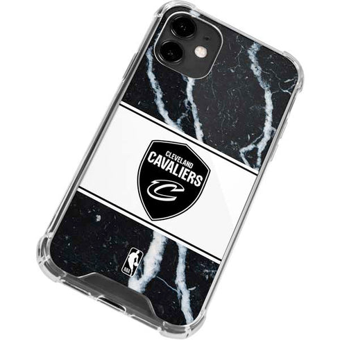 NBA Cleveland Cavaliers Marble iPhone 12 Mini Clear Case