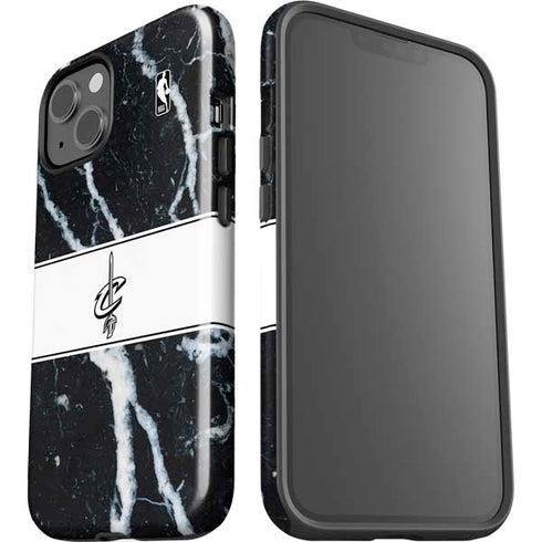 NBA Cleveland Cavaliers Marble iPhone 15 Impact Case