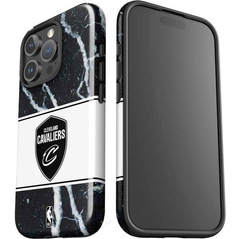 NBA Cleveland Cavaliers Marble iPhone 16 Pro Impact Case