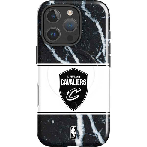 NBA Cleveland Cavaliers Marble iPhone 16 Pro Magsafe Impact Case
