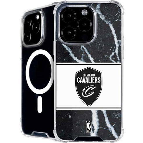 NBA Cleveland Cavaliers Marble iPhone 16 Pro Max MagSafe Case