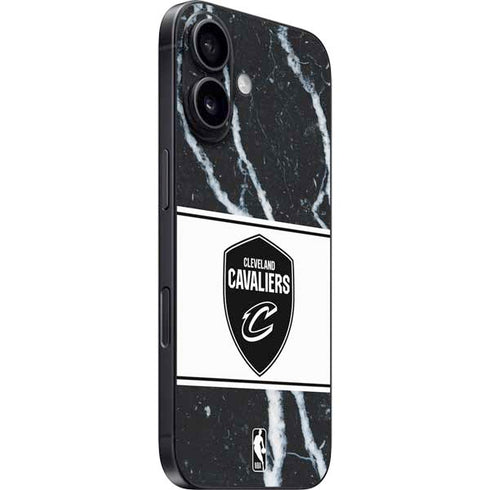 NBA Cleveland Cavaliers Marble iPhone 16 Skin
