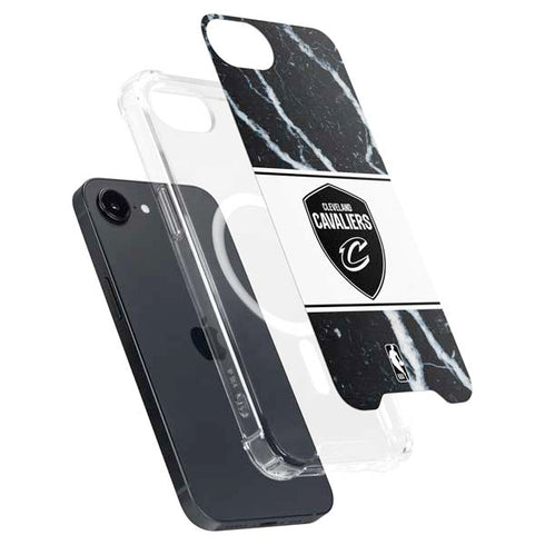 NBA Cleveland Cavaliers Marble iPhone 16e MagSafe Case