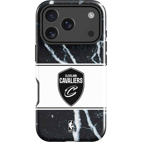 NBA Cleveland Cavaliers Marble iPhone 18 Pro Impact Case