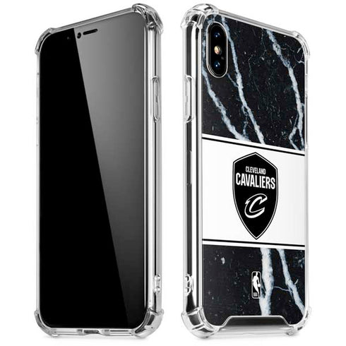 NBA Cleveland Cavaliers Marble iPhone X/XS Clear Case