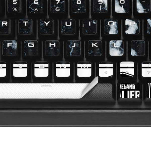 NBA Cleveland Cavaliers Marble K95 RGB PLATINUM Mechanical Gaming Keyboard Skin