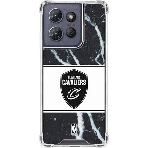 NBA Cleveland Cavaliers Marble Moto G Stylus 5G (2025) Clear Case