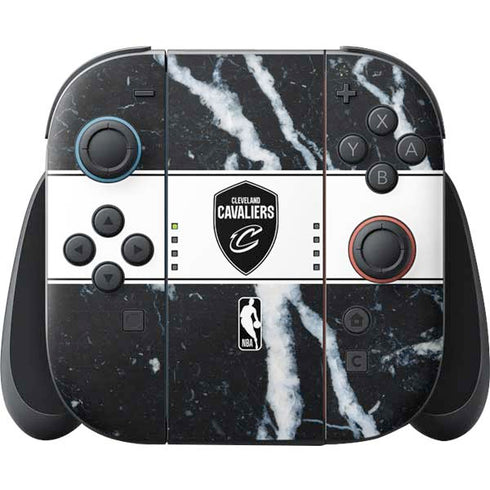 NBA Cleveland Cavaliers Marble Nintendo Switch 2 (2025) Joy-Con Controller Skin