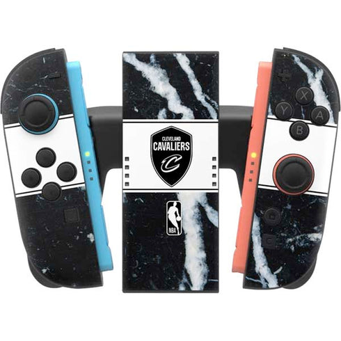 NBA Cleveland Cavaliers Marble Nintendo Switch 2 (2025) Joy-Con Controller Skin