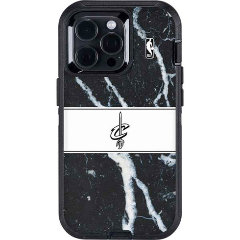 NBA Cleveland Cavaliers Marble Otterbox Defender iPhone Skin